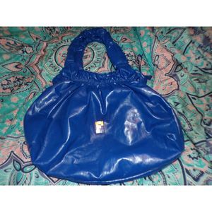 YIMA dark blue pleated cloud purse F on front for Florida Gators